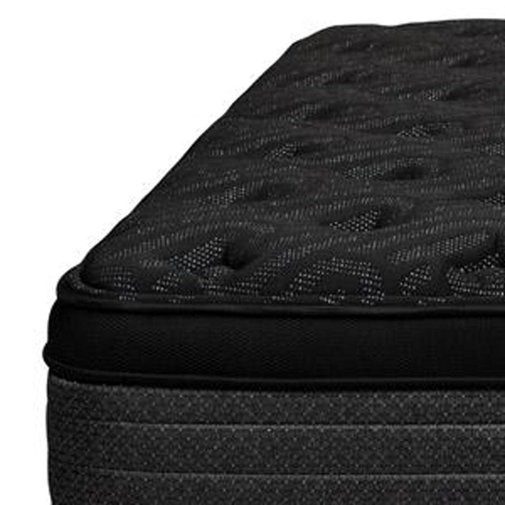 14" Copper Infused Twin Gel Memory Foam Plush Euro Top Hybrid Mattress