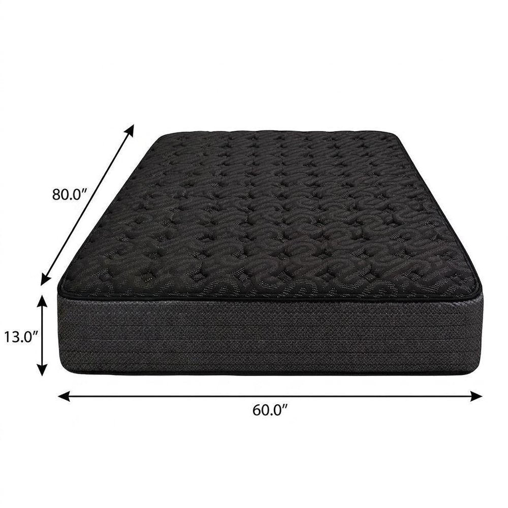 13" Copper Infused Twin Gel Memory Foam Firm Hybrid Mattress