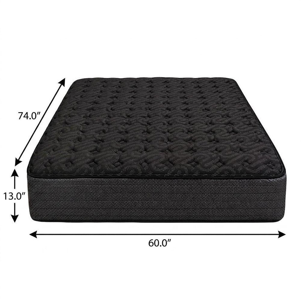 13" Copper Infused Twin Gel Memory Foam Firm Hybrid Mattress