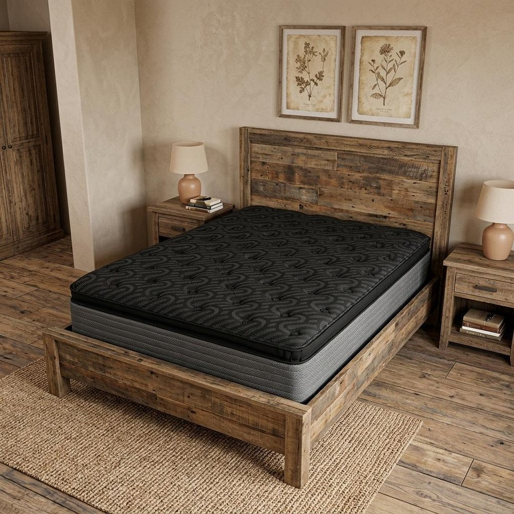 15" Copper Infused Twin Gel Memory Foam Ultra plush Hybrid Mattress