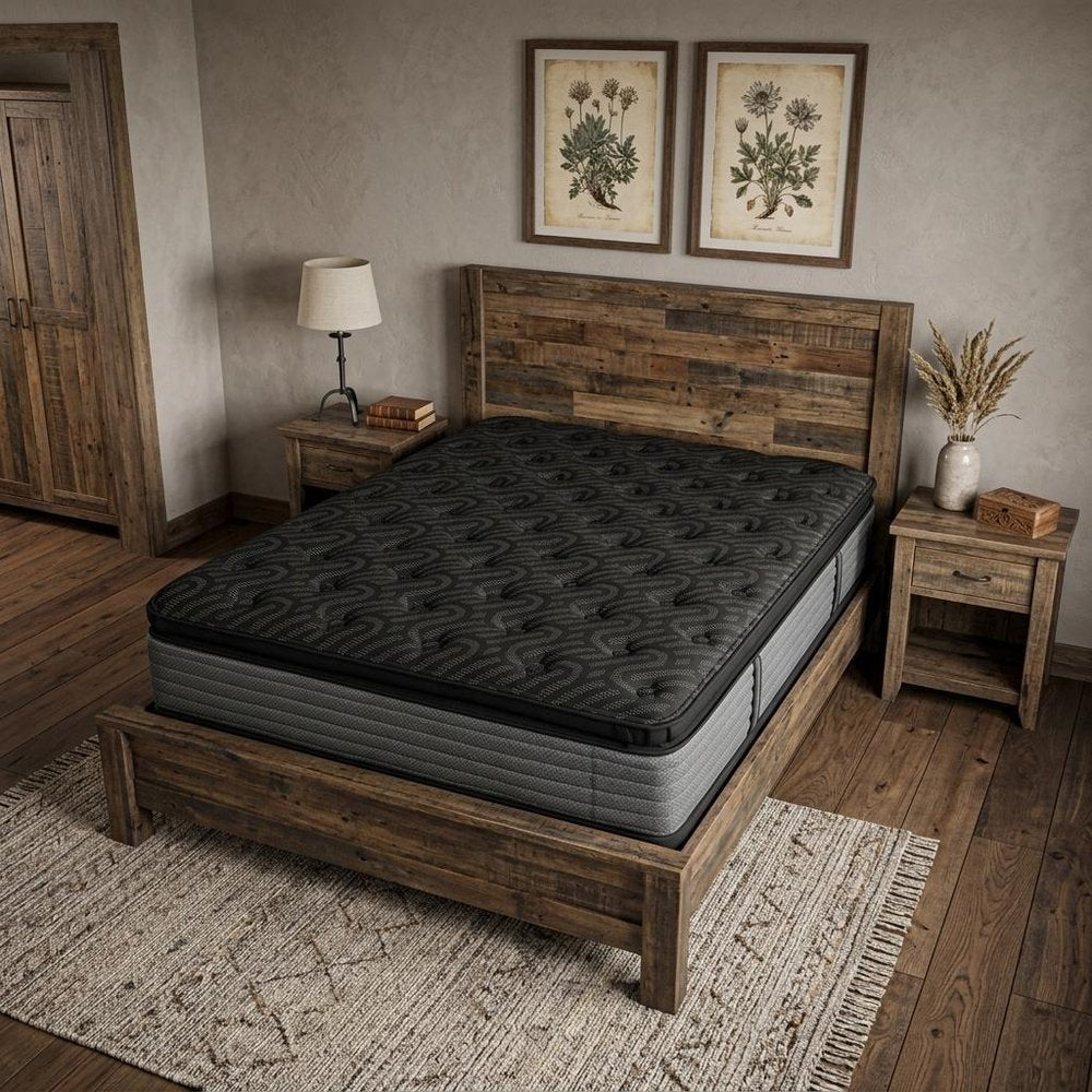 15" Copper Infused Twin Gel Memory Foam Ultra plush Hybrid Mattress