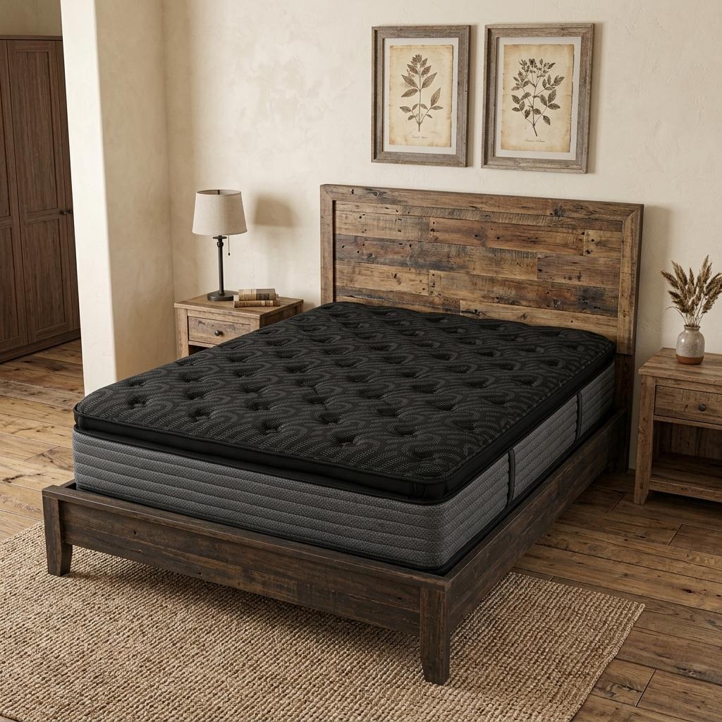 15" Copper Infused King Gel Memory Foam Ultra plush Hybrid Mattress