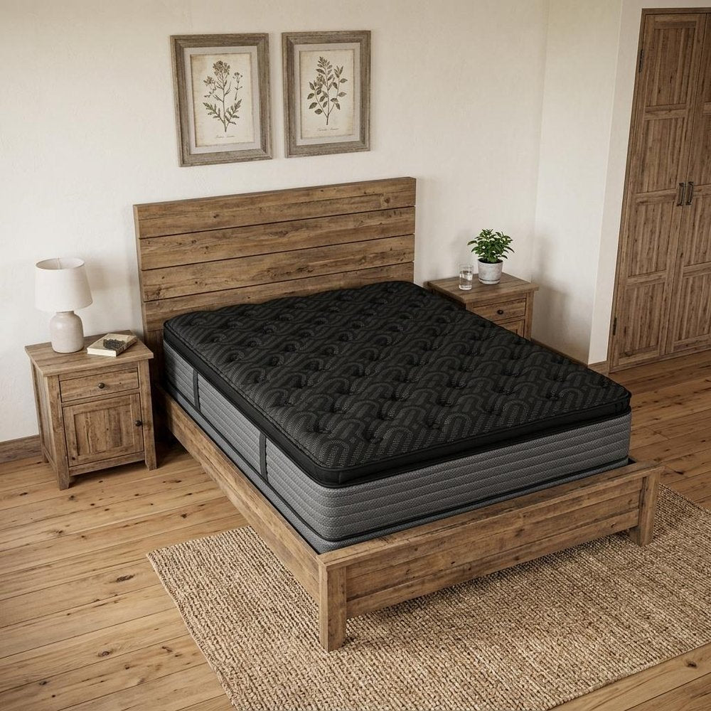 15" Copper Infused Twin Gel Memory Foam Ultra plush Hybrid Mattress