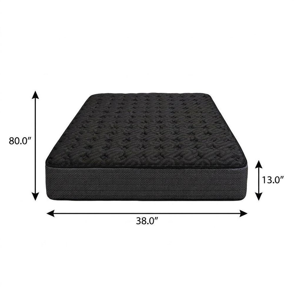 13" Copper Infused Twin Gel Memory Foam Medium Hybrid Mattress