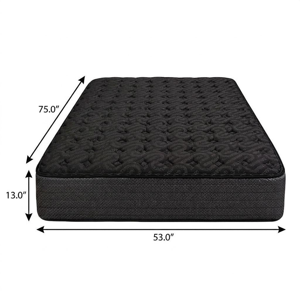 13" Copper Infused Full Double Gel Memory Foam Medium Hybrid Mattress