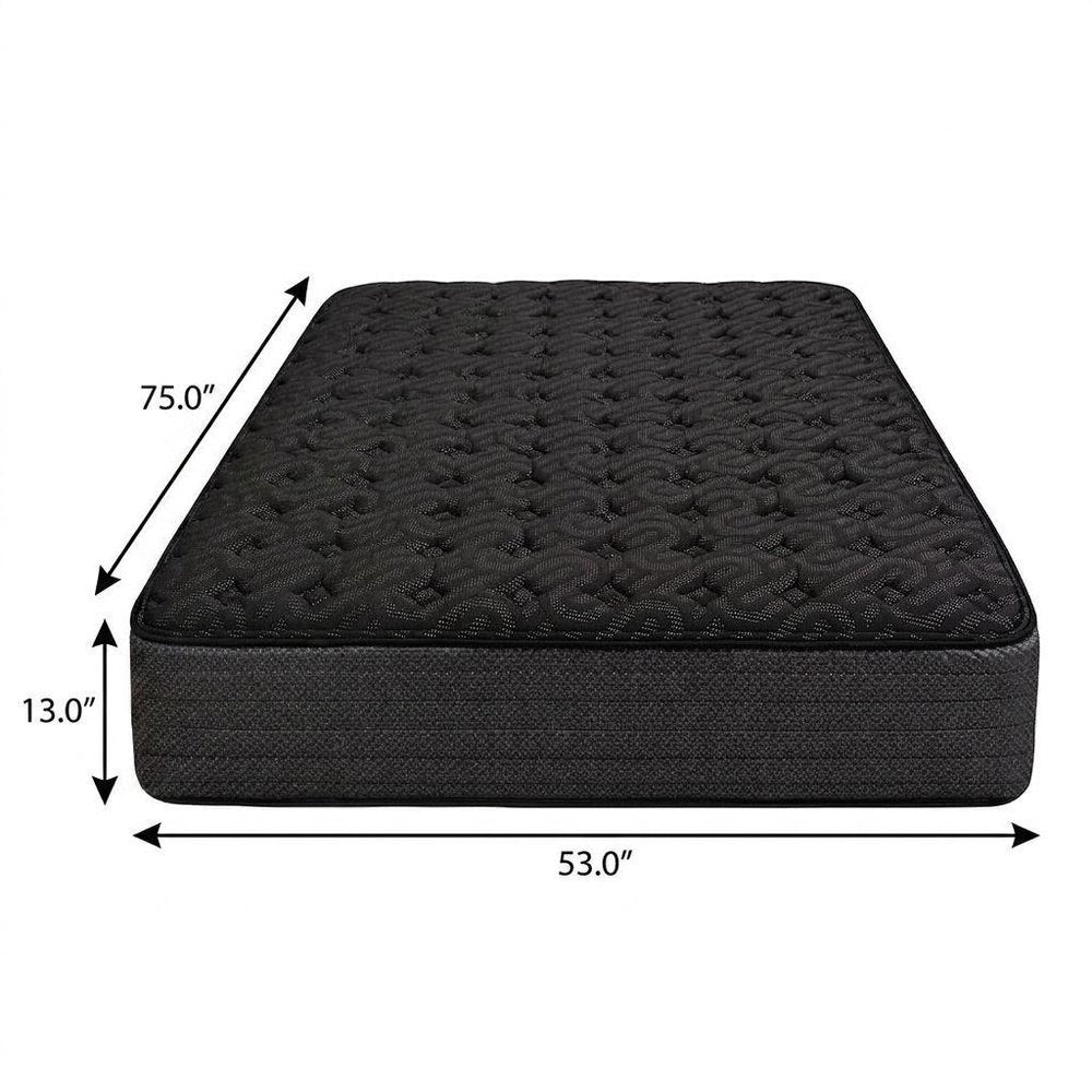 13" Copper Infused Twin Gel Memory Foam Medium Hybrid Mattress