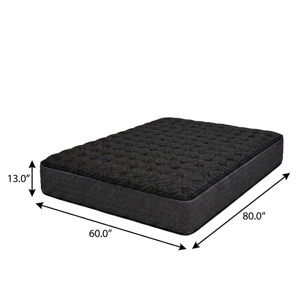 13" Copper Infused Queen Gel Memory Foam Medium Hybrid Mattress