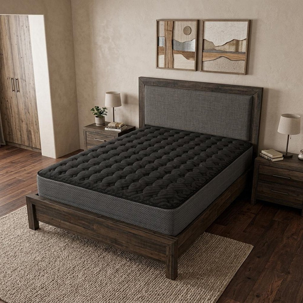 13" Copper Infused Twin Gel Memory Foam Medium Hybrid Mattress