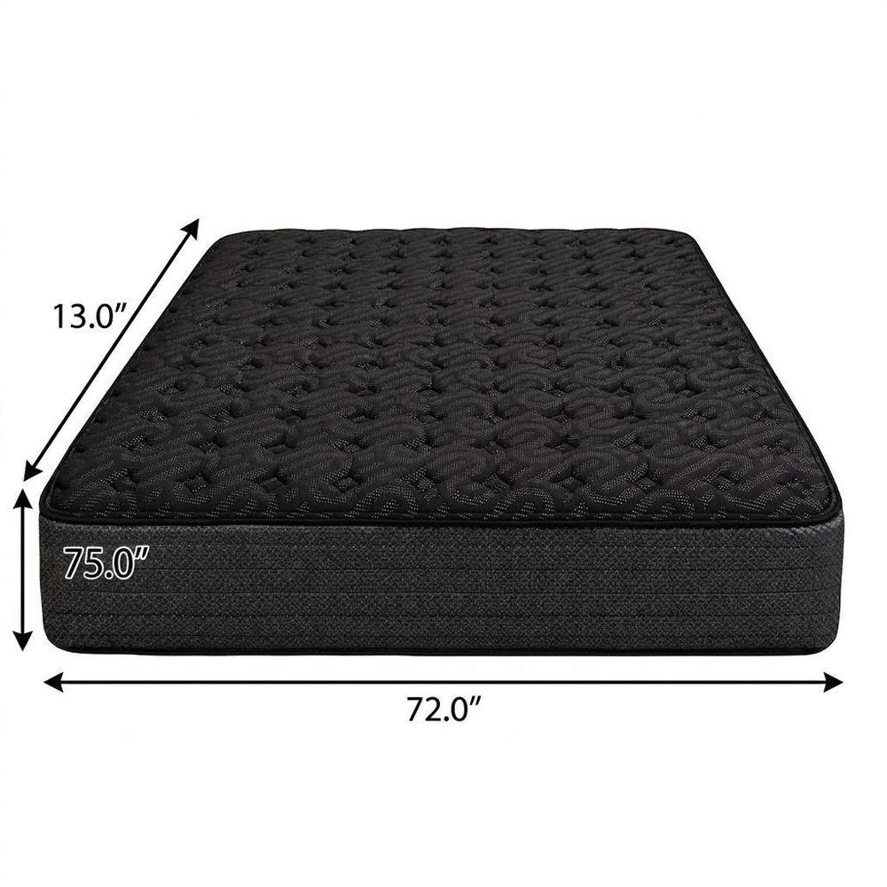 13" Copper Infused Twin Gel Memory Foam Medium Hybrid Mattress