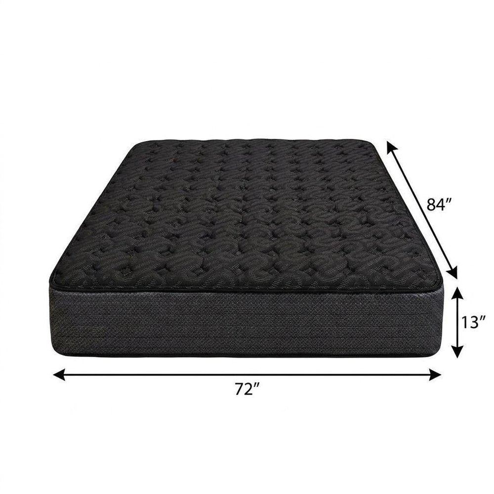 13" Copper Infused Twin Gel Memory Foam Medium Hybrid Mattress