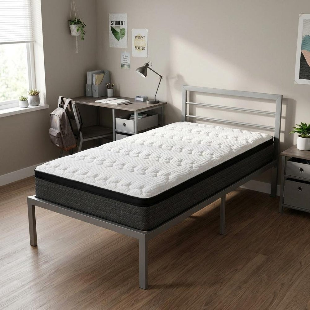 11" Twin Foam Plush Euro Top Hybrid Mattress