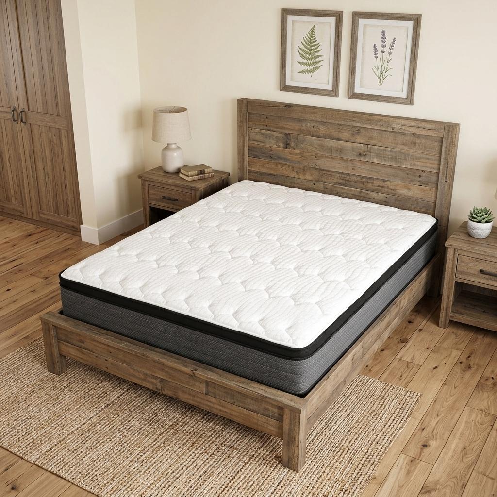 11" Full XL Foam Plush Euro Top Hybrid Mattress