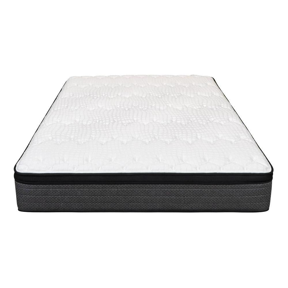 11" Short King 72 x 75 Foam Plush Euro Top Hybrid Mattress