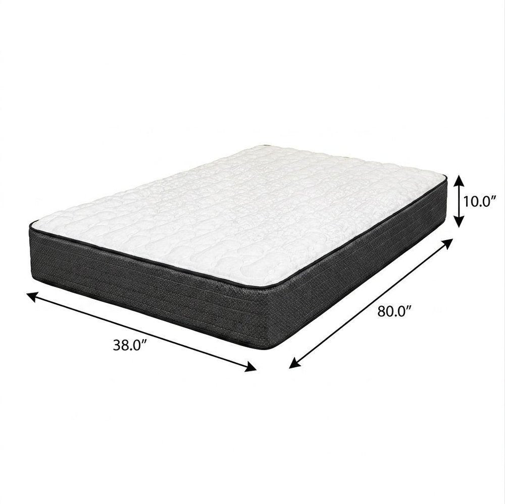 10" Twin XL Foam Firm Hybrid Mattress