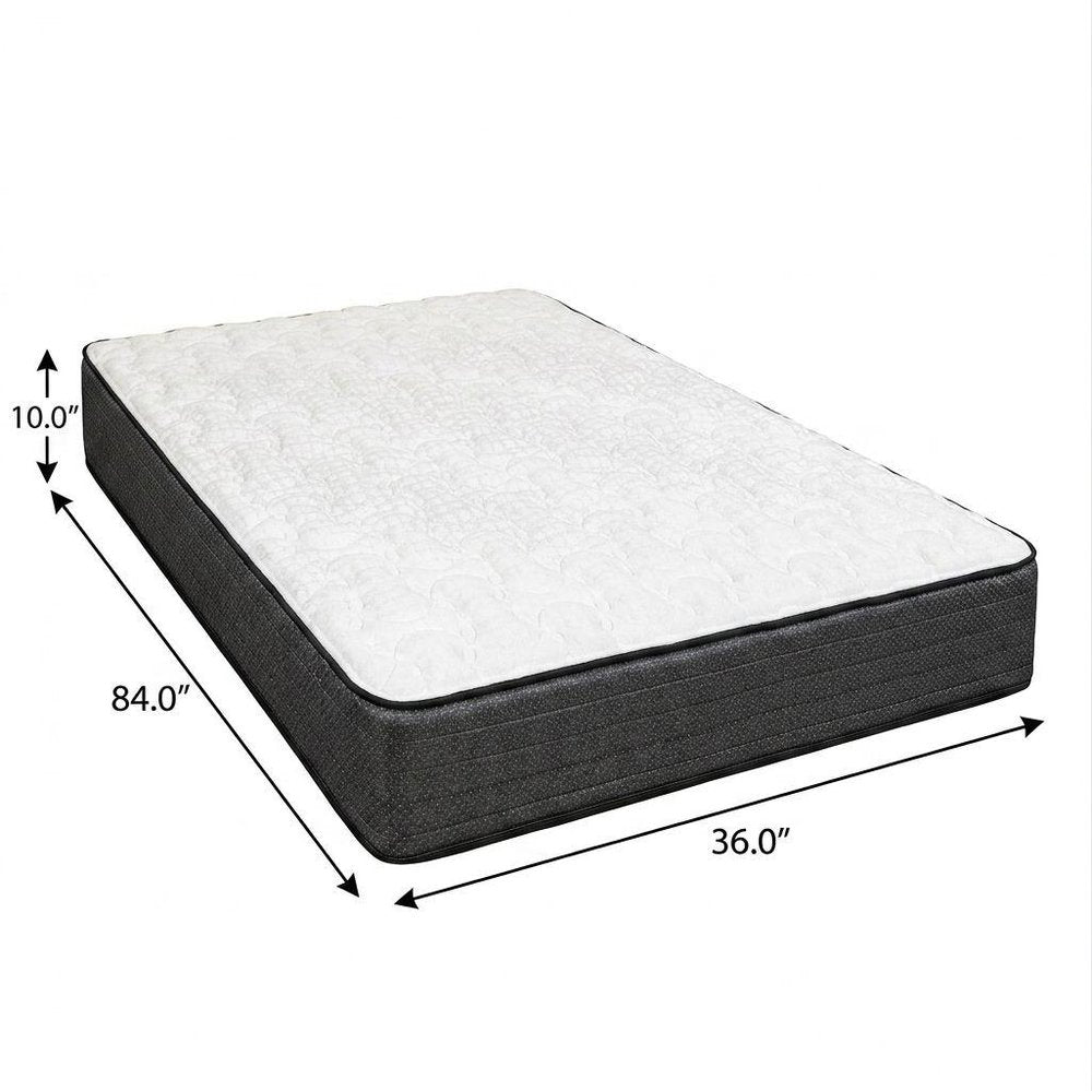 10" Twin XL Foam Firm Hybrid Mattress