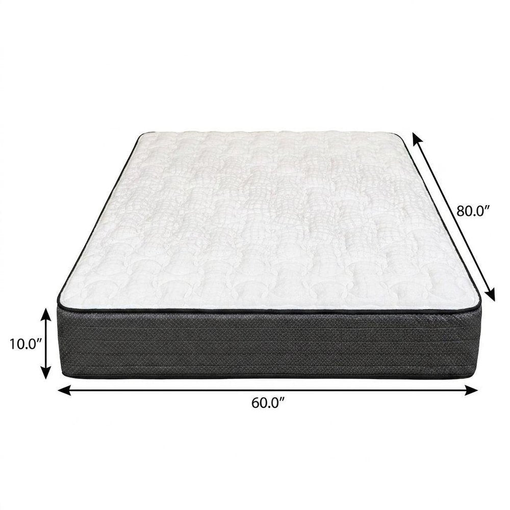 10" Twin Foam Firm Hybrid Mattress
