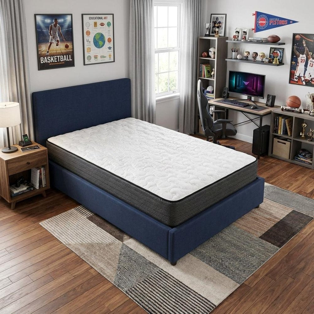 10" Twin Foam Medium Hybrid Mattress
