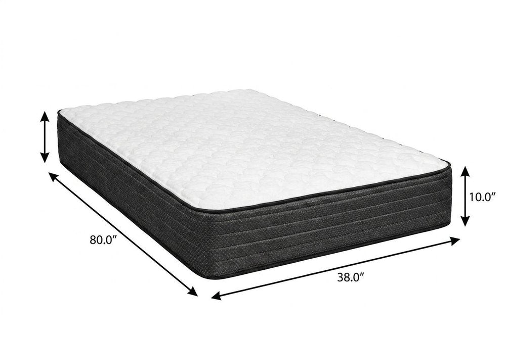 10" Twin Foam Medium Hybrid Mattress