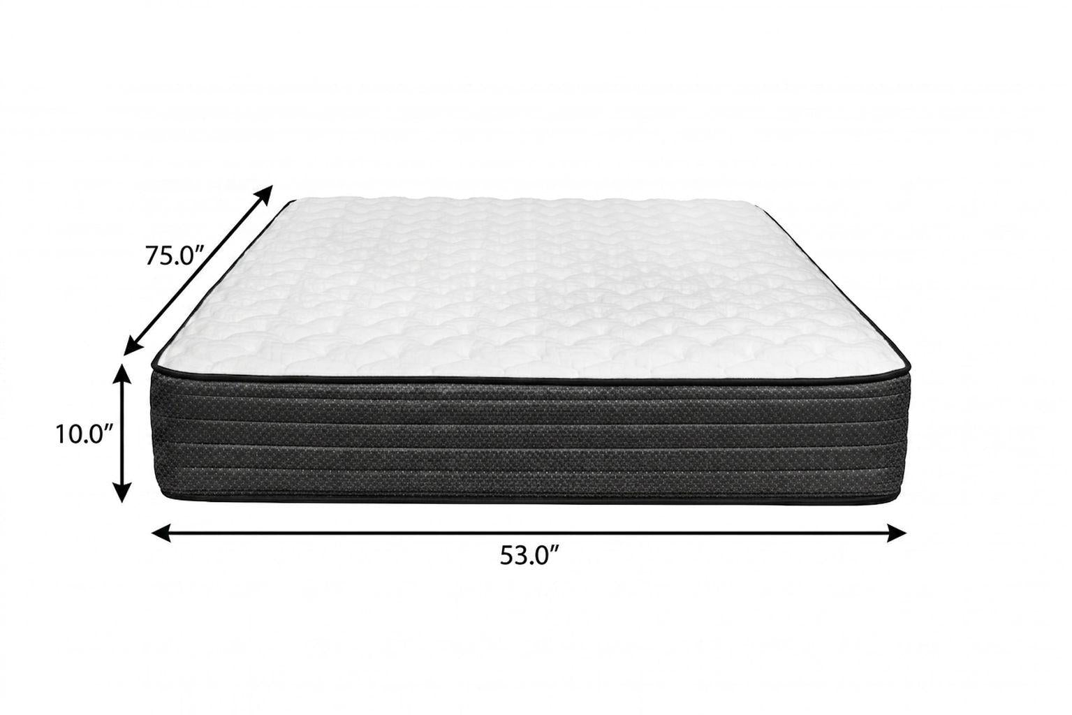 10" Full Double Foam Medium Hybrid Mattress