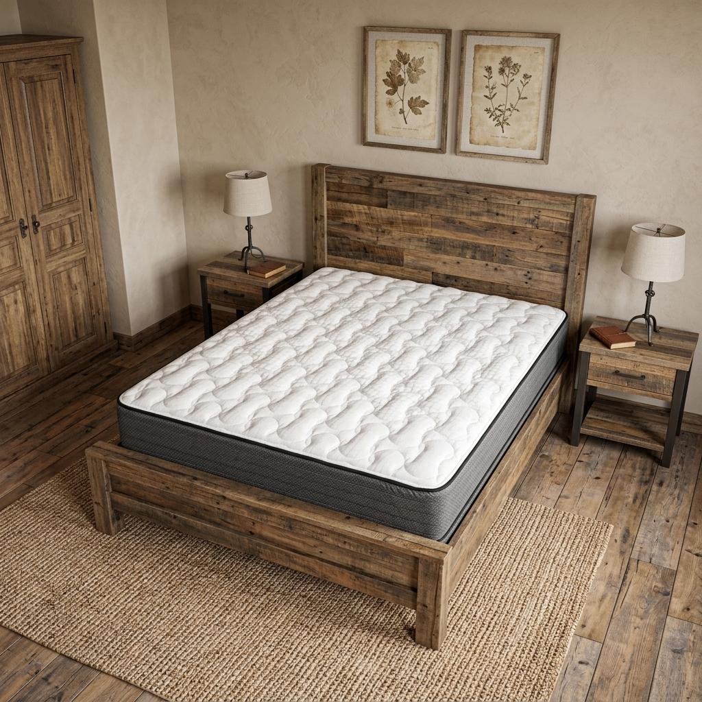 10" Split California King Foam Medium Hybrid Mattress