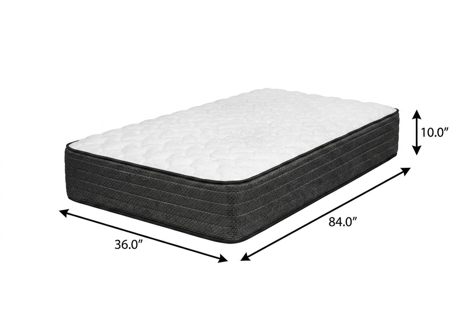 10" Split California King Foam Medium Hybrid Mattress