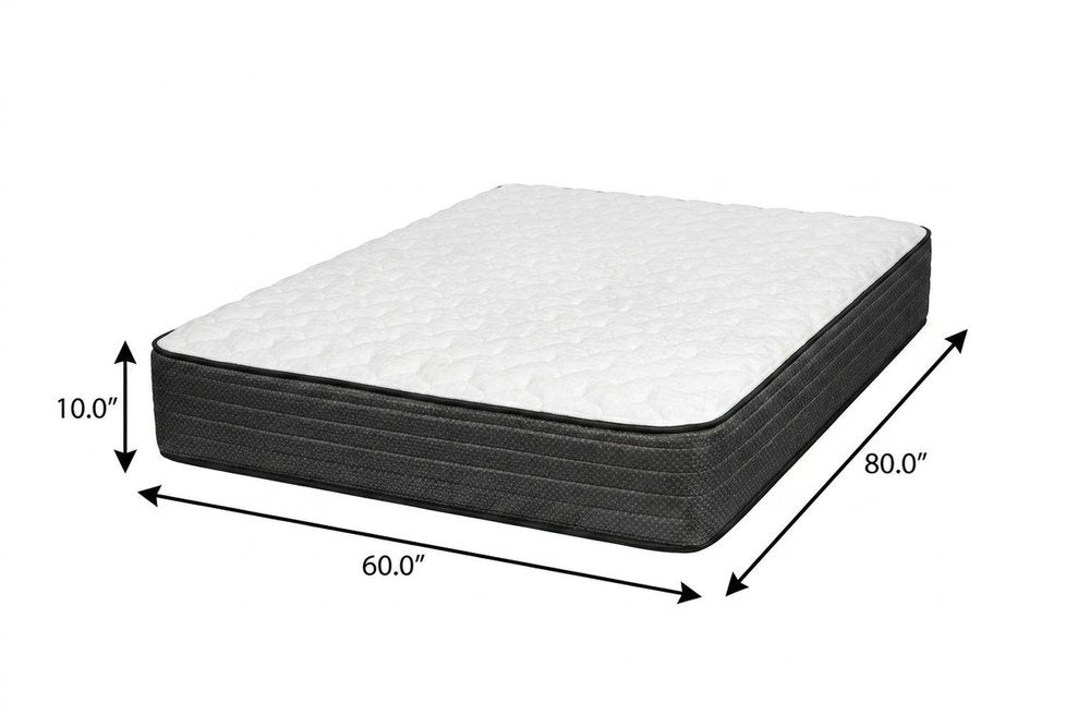 10" Twin Foam Medium Hybrid Mattress