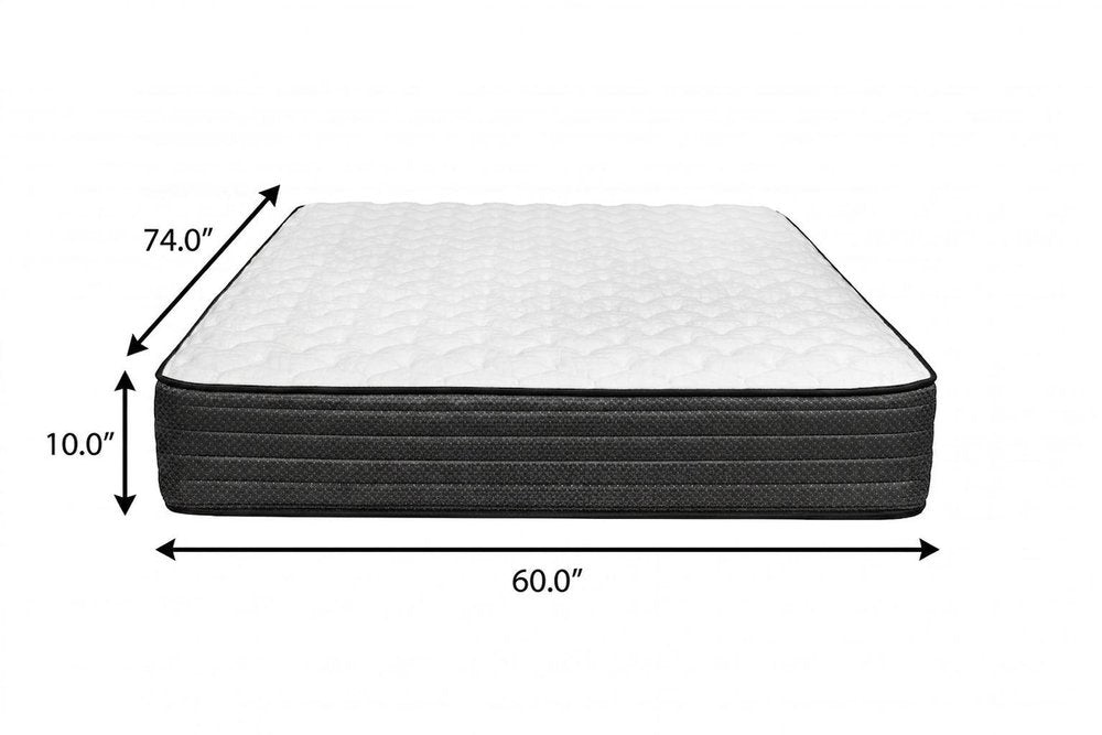 10" Twin Foam Medium Hybrid Mattress