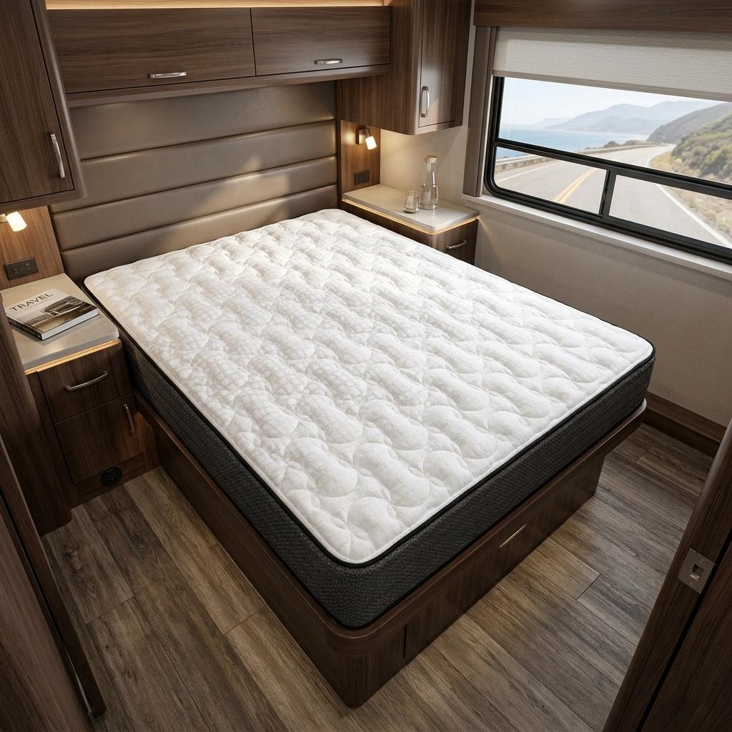 10" Short King 72 x 75 Foam Medium Hybrid Mattress