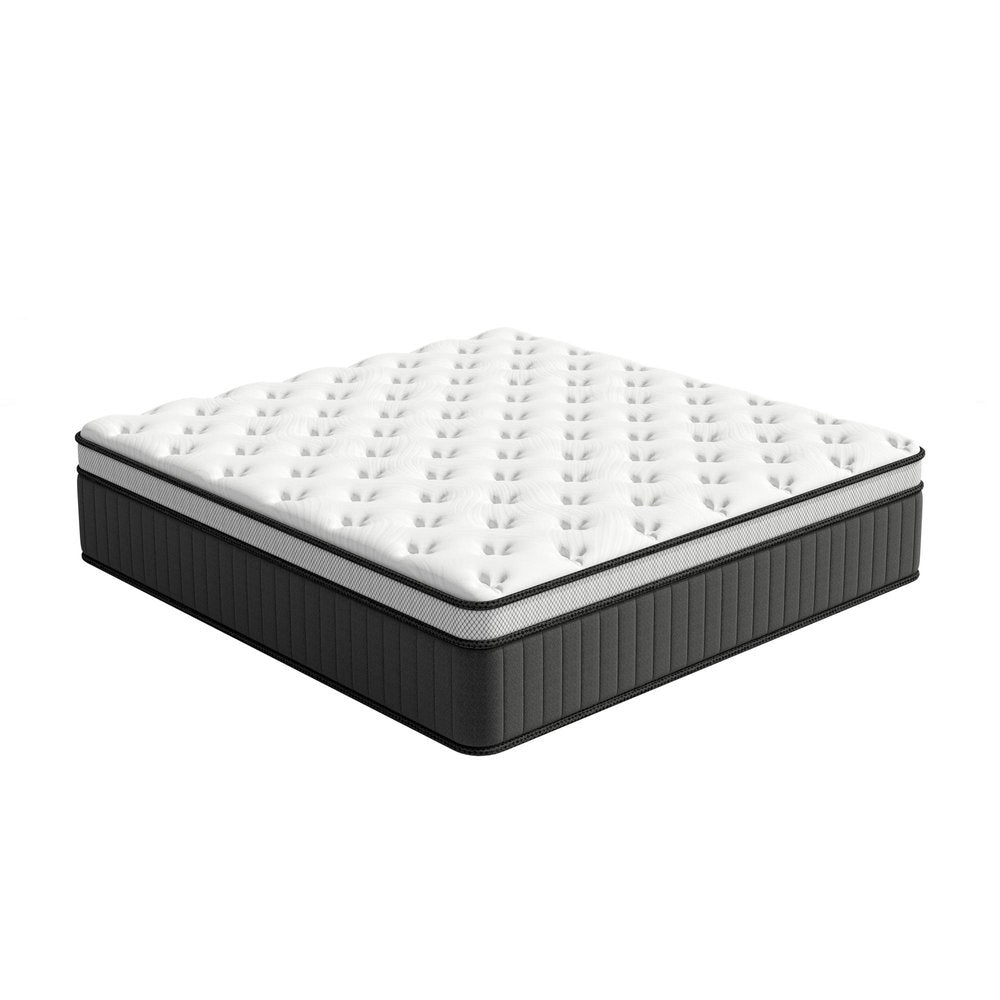 12" Queen Memory Foam Medium Euro Top Hybrid Mattress