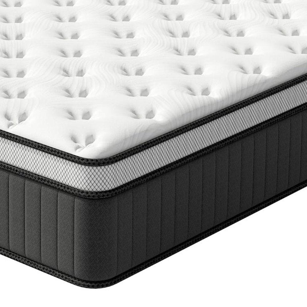14" Twin Memory Foam Medium Euro Top Hybrid Mattress
