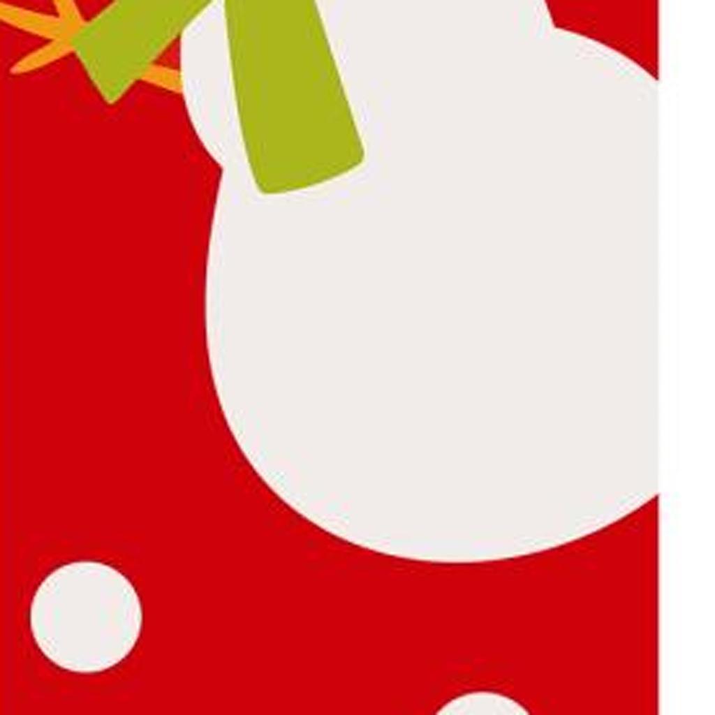 47" Red And White Solid Wood Snowman Porch Sign