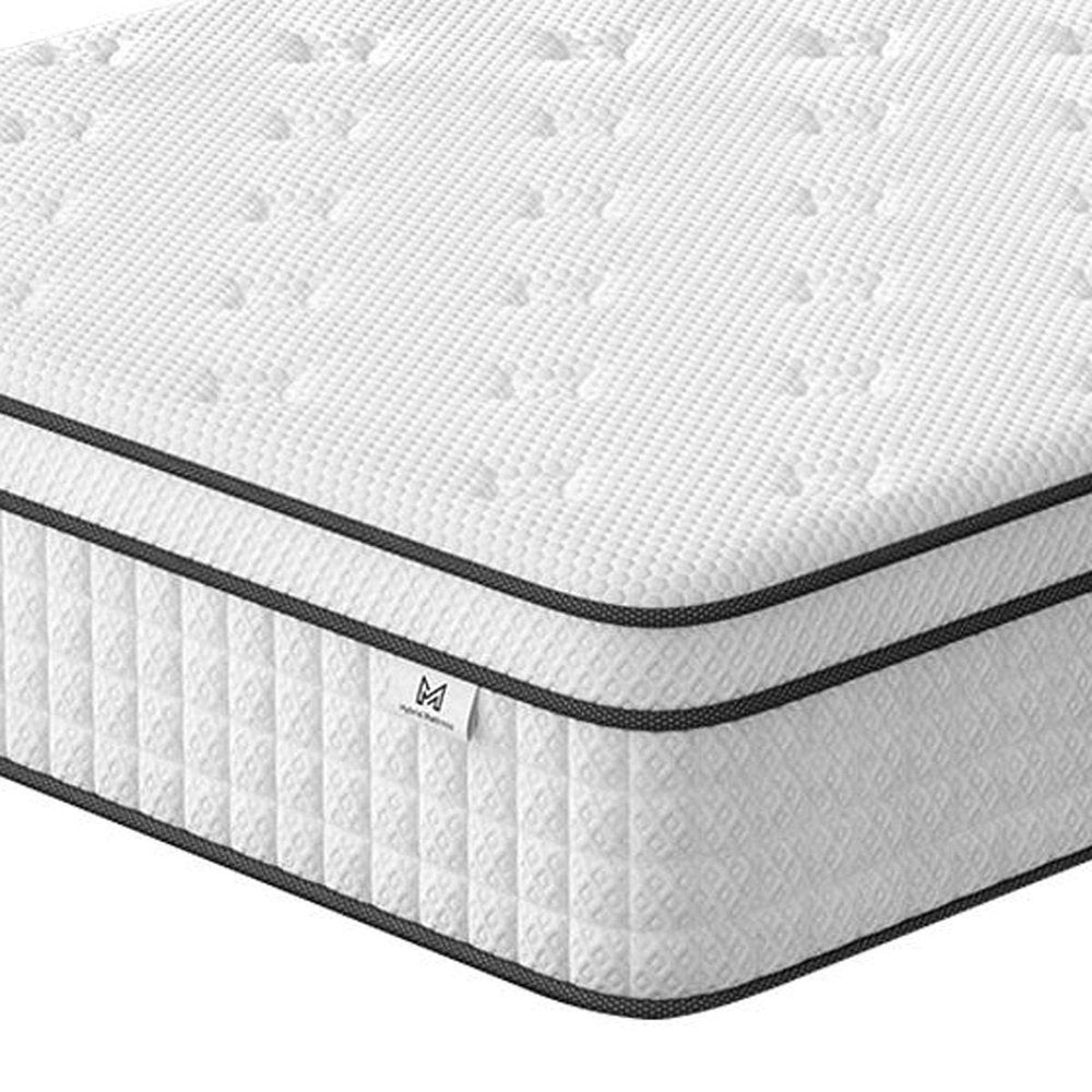 10" Full Double Gel Memory Foam Medium Check Hybrid Mattress