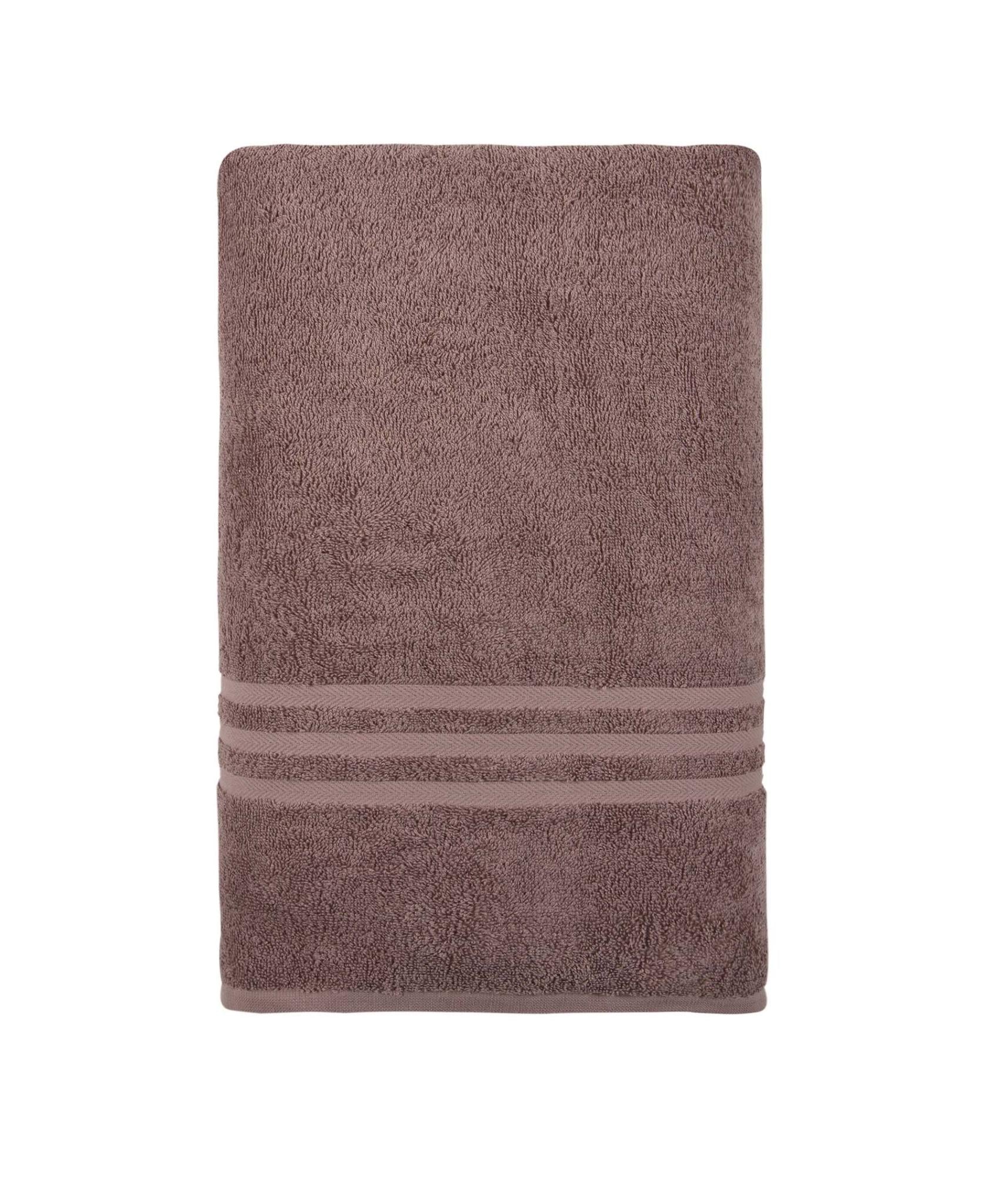 Light Brown Turkish Cotton 35" X 66" Bath Sheet