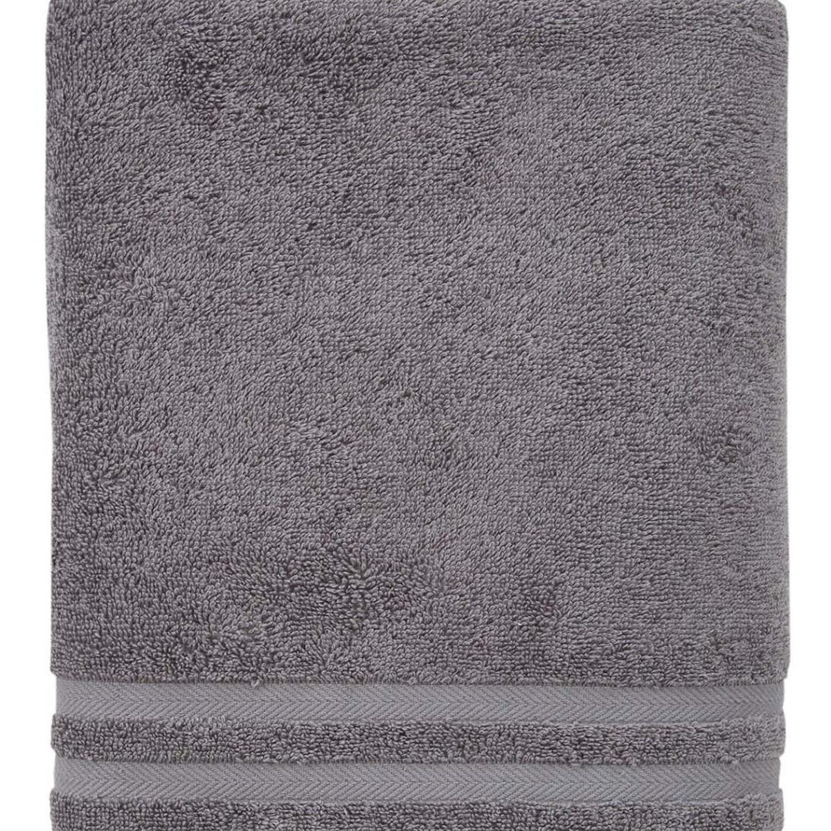 Dark Gray Turkish Cotton 35" X 66" Bath Sheet
