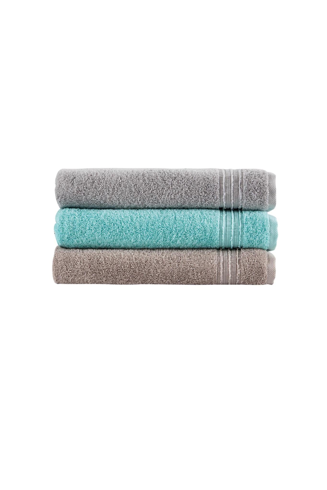 Aqua Turkish Cotton 27" X 54" Bath Towel