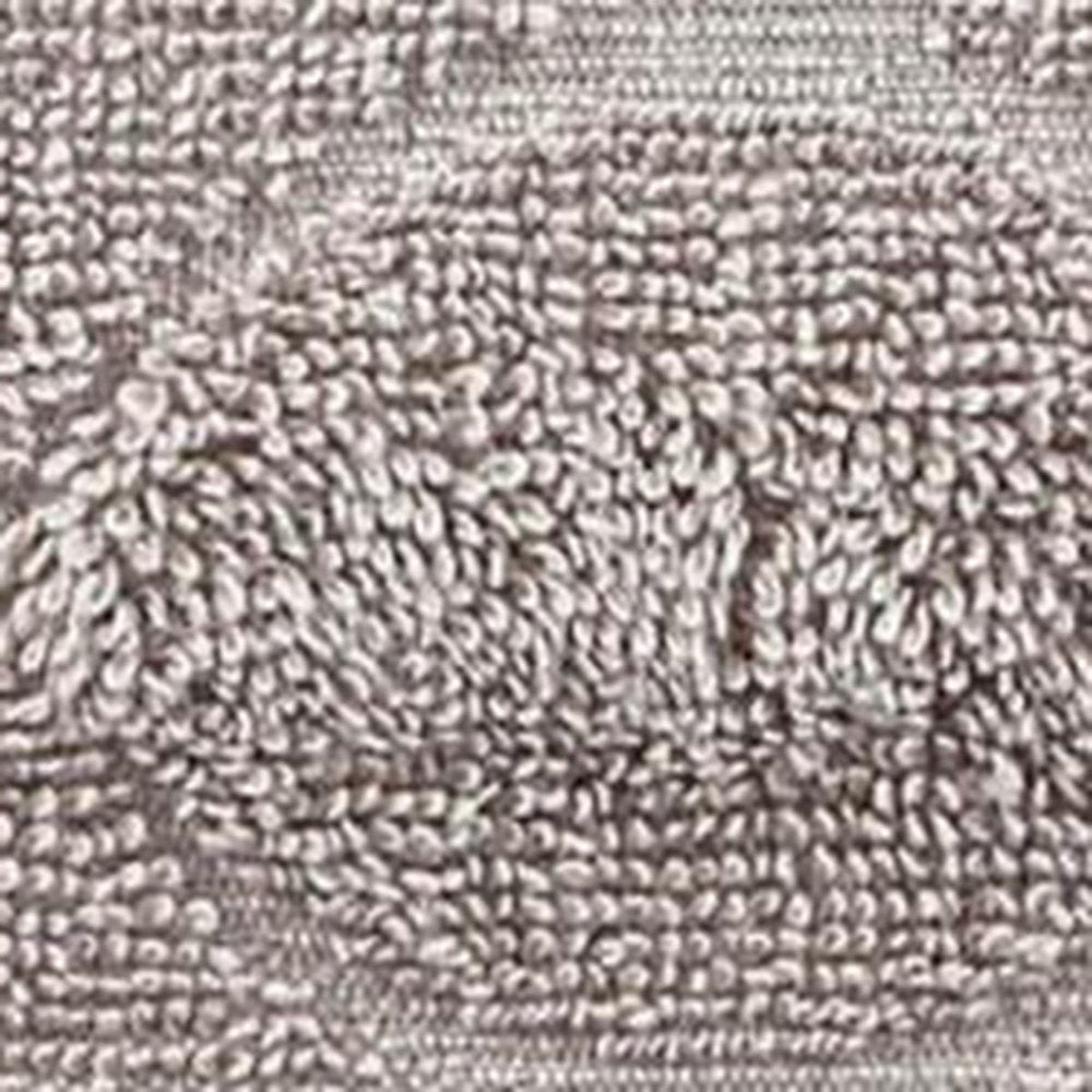 White Jacquard Turkish Cotton 27" X 54" Bath Towel