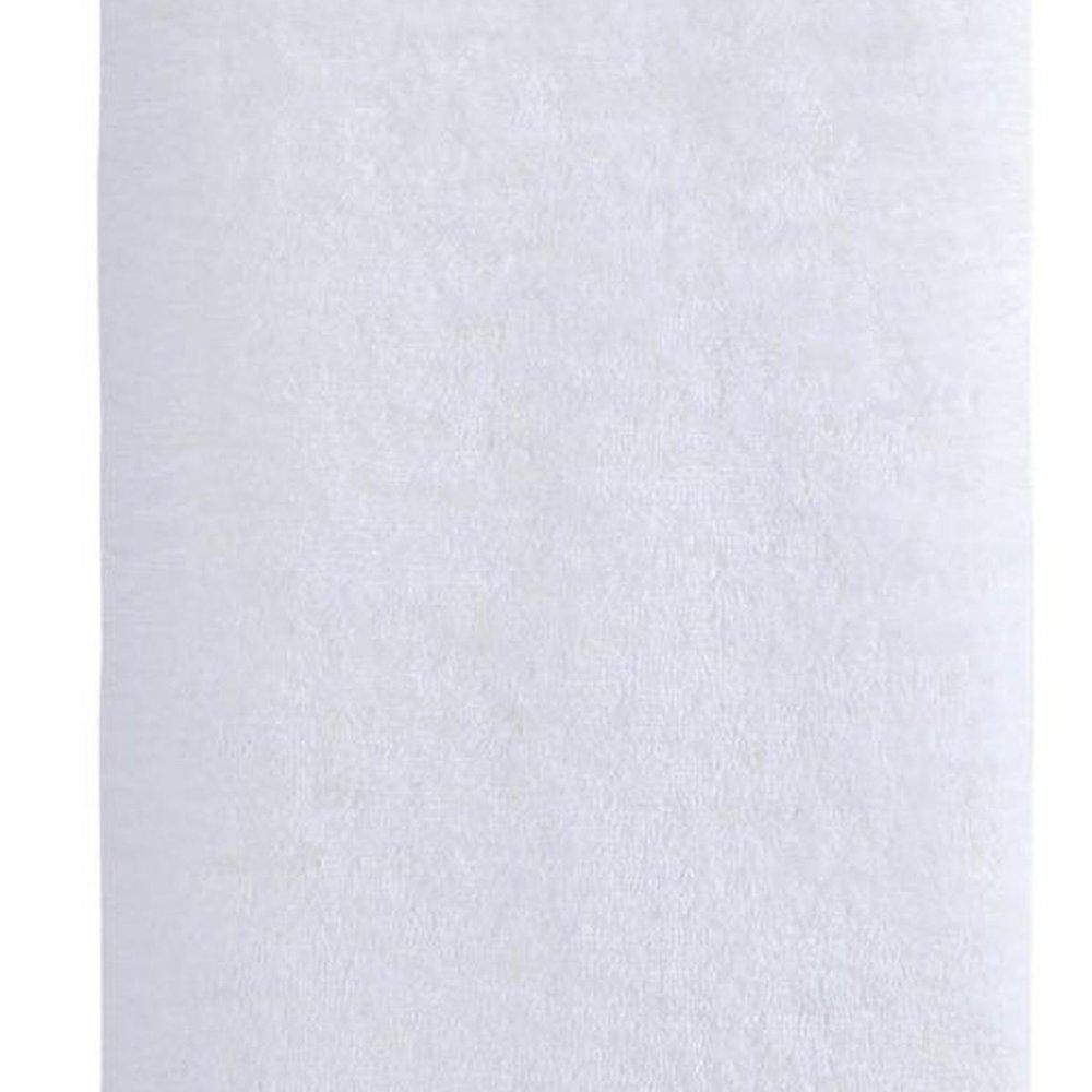 White Turkish Cotton 27" X 54" Bath Towel