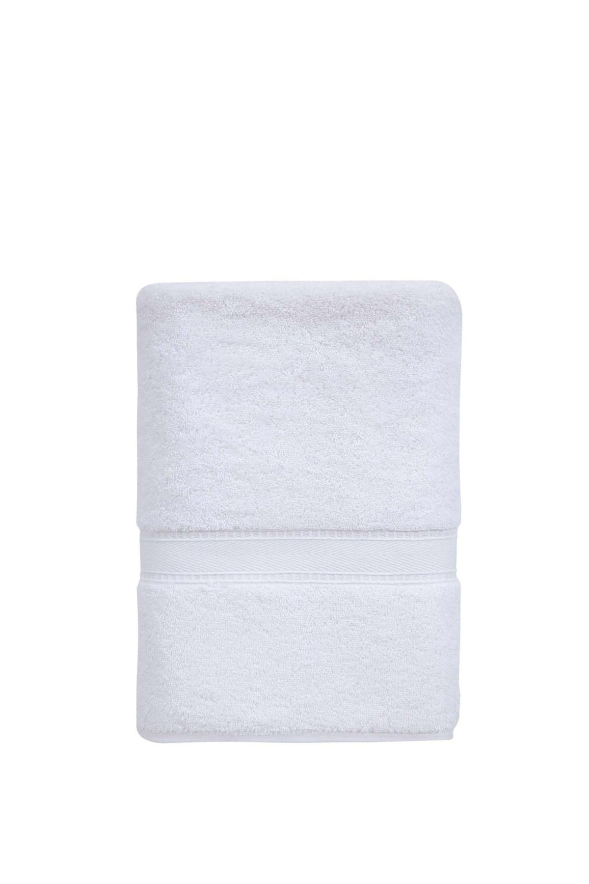 White Turkish Cotton 27" X 54" Bath Towel
