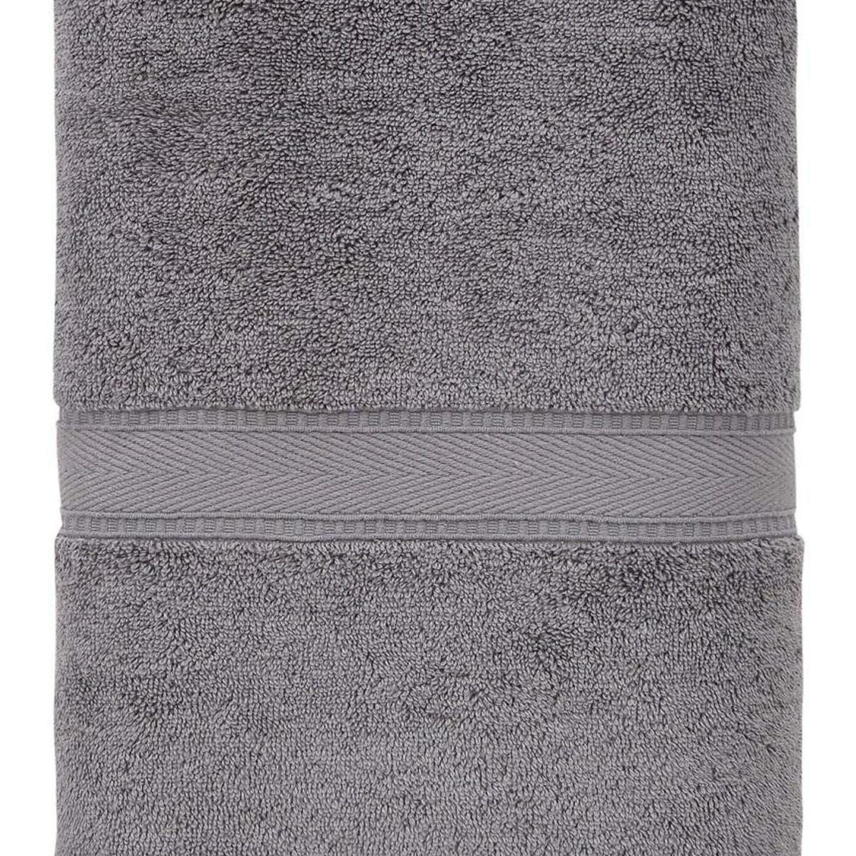 Dark Gray Turkish Cotton 27" X 54" Bath Towel