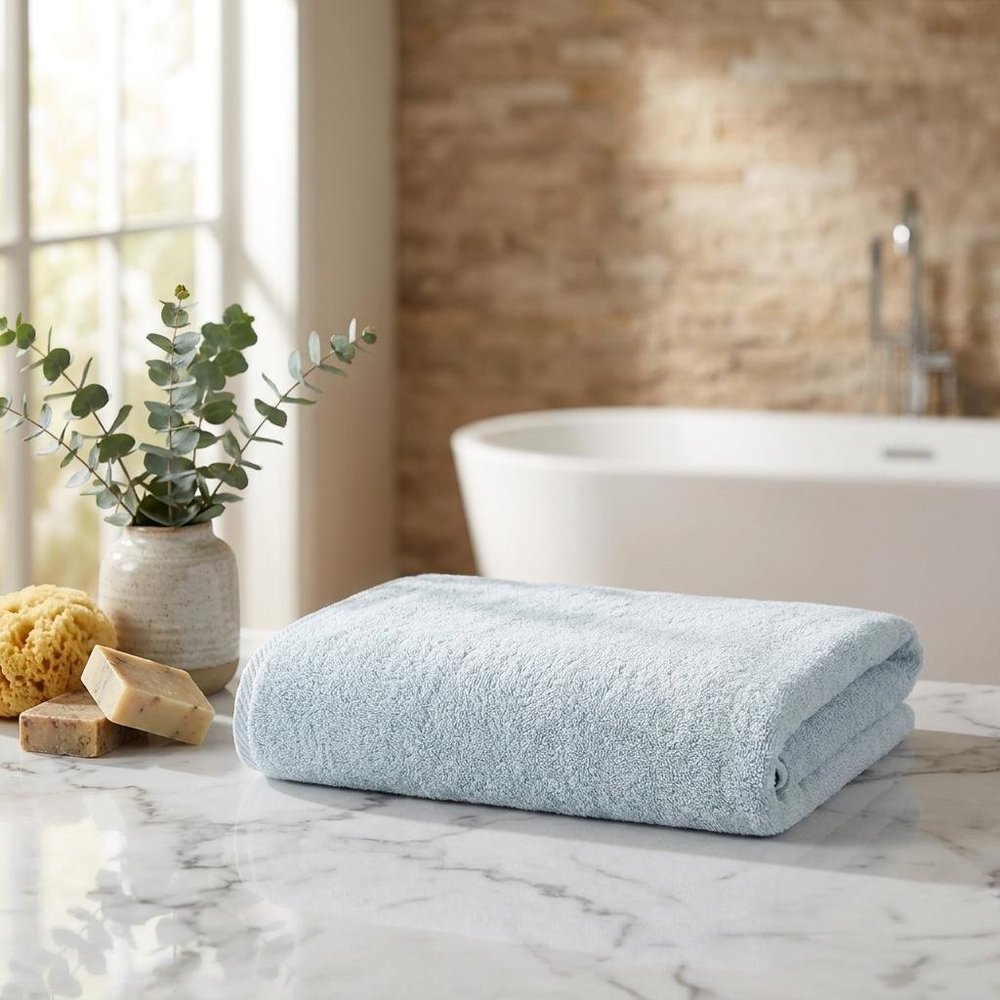 White Turkish Cotton 27" X 54" Bath Towel