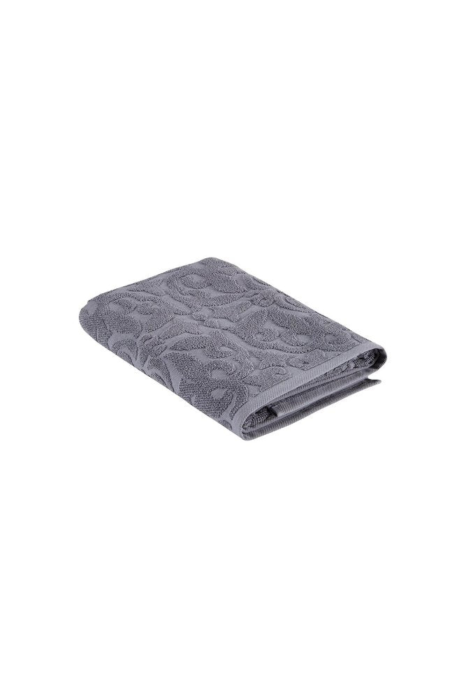 Light Brown Turkish Cotton 27" X 54" Damask Bath Towel