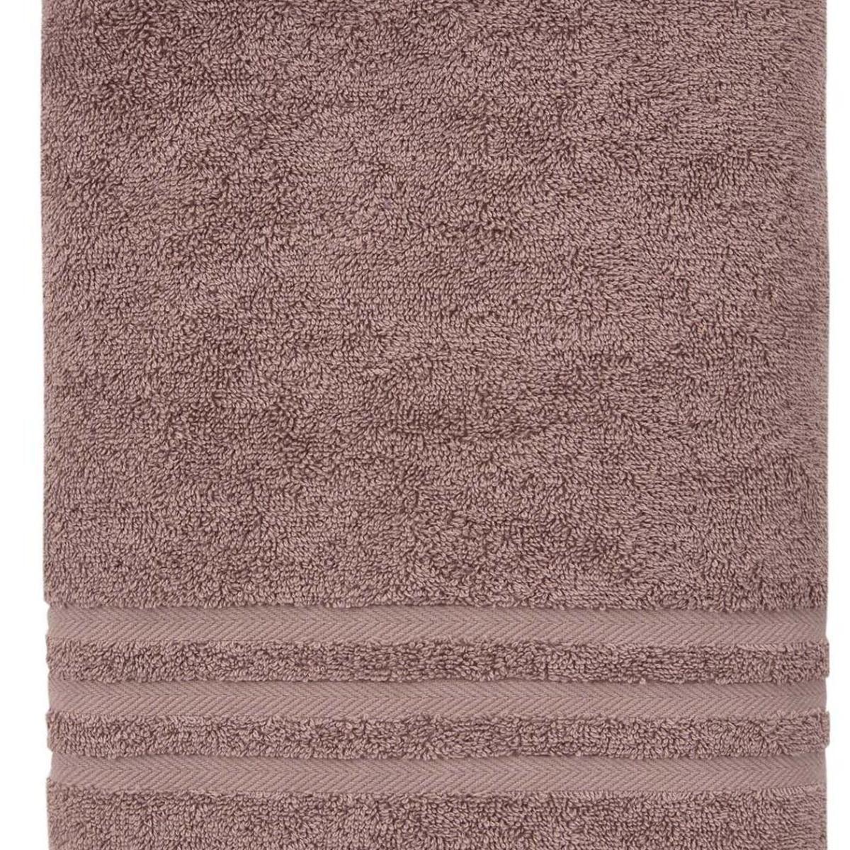 Light Brown Turkish Cotton 27" X 54" Bath Towel