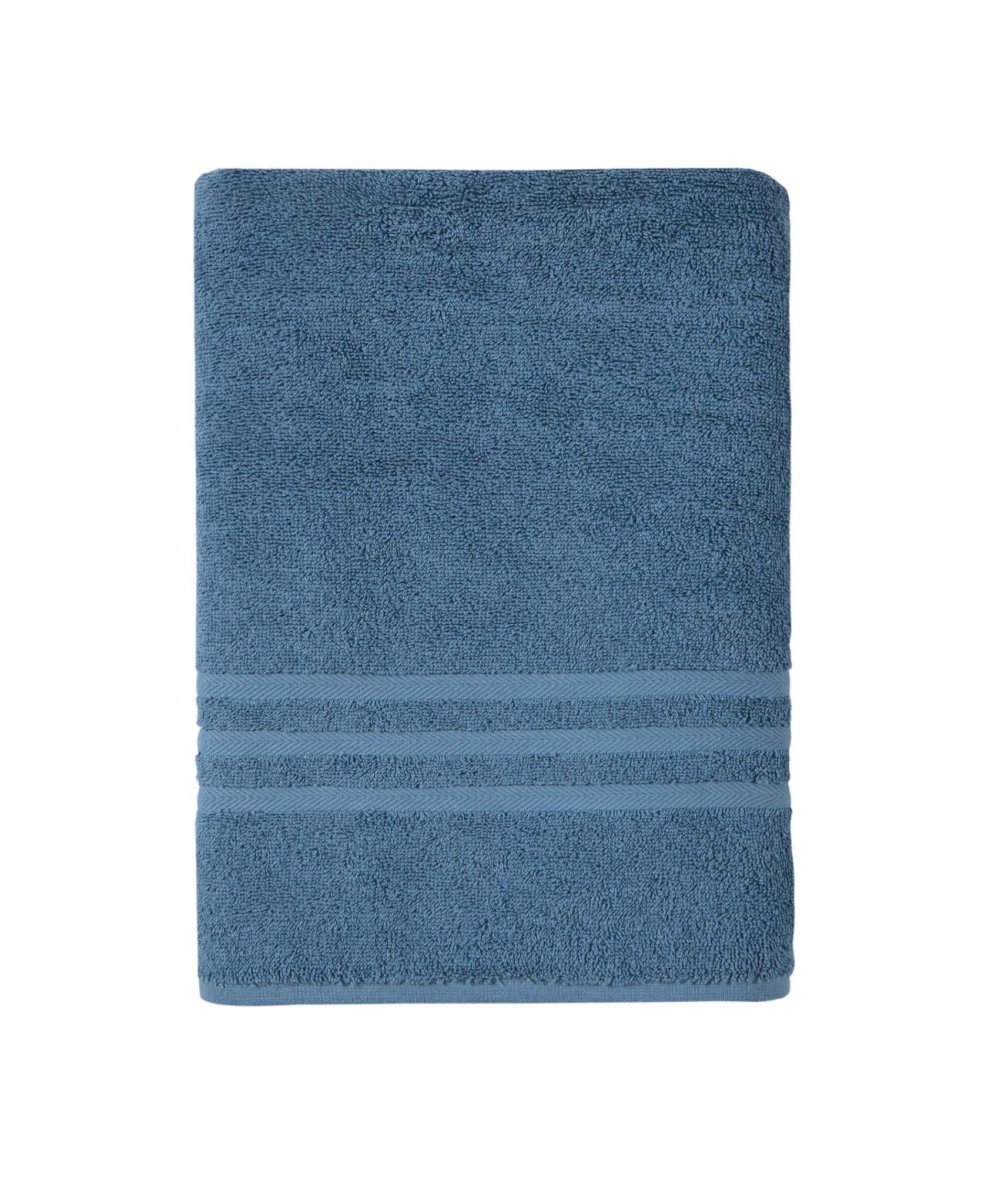 Aqua Turkish Cotton 27" X 54" Bath Towel