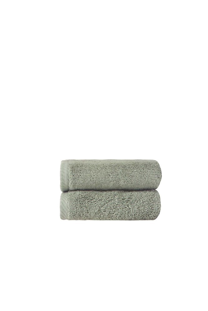 Set of Two White Turkish Cotton 16" X 30" Hand Towels