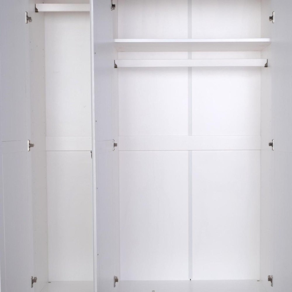 74" Coffee Solid Wood Mirrored Three Door Combo Dresser