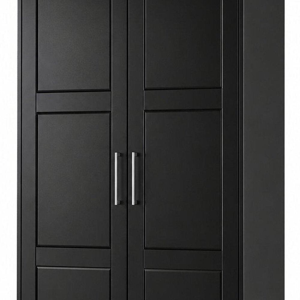 72" White Solid Wood Two Door Combo Dresser