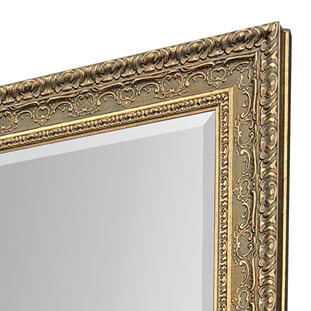 80" Gold Ornate Framed Accent Mirror