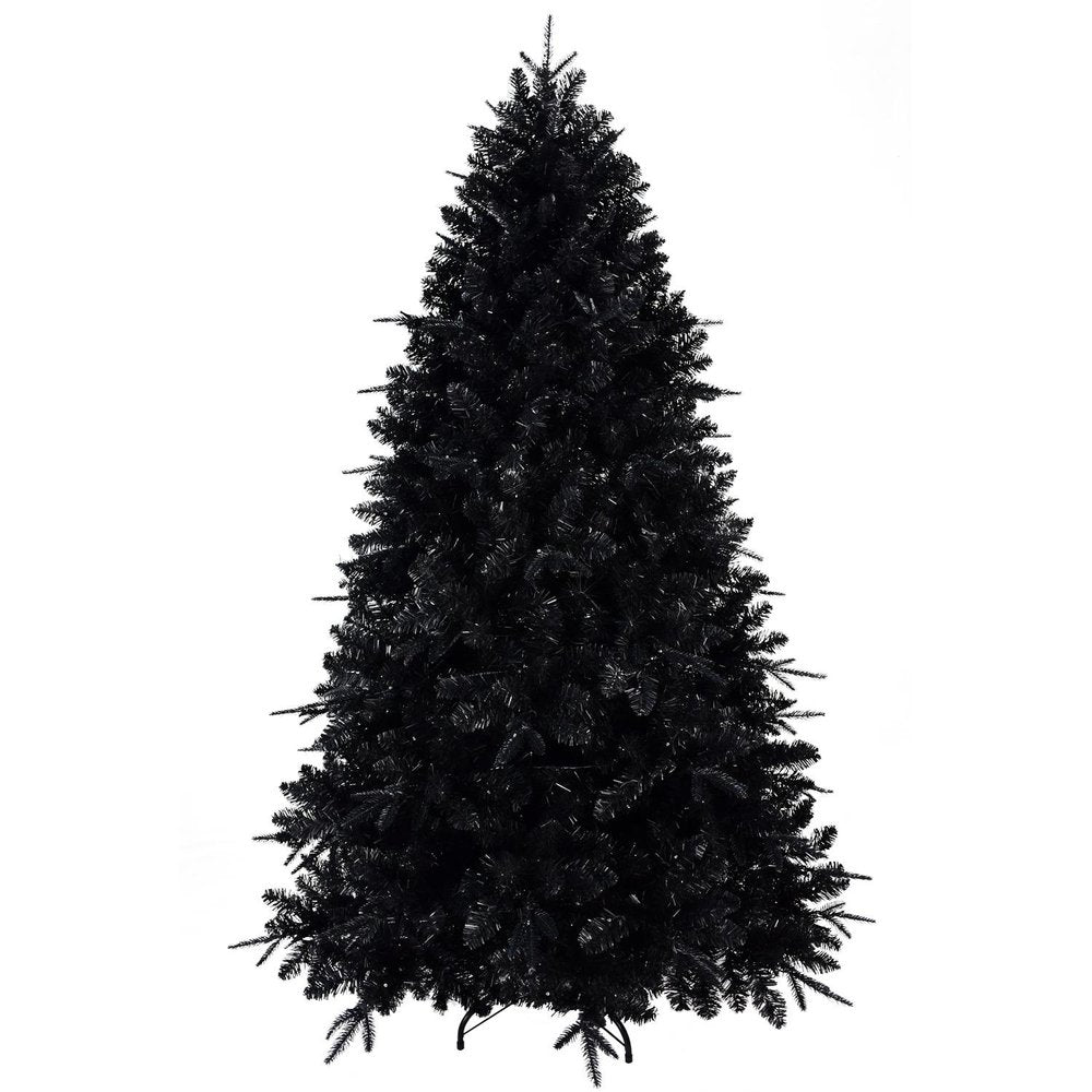 6' Black Full Fir Christmas Tree