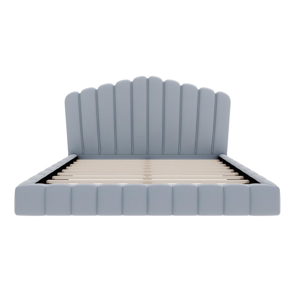 Natural Solid Wood Queen Bed Frame