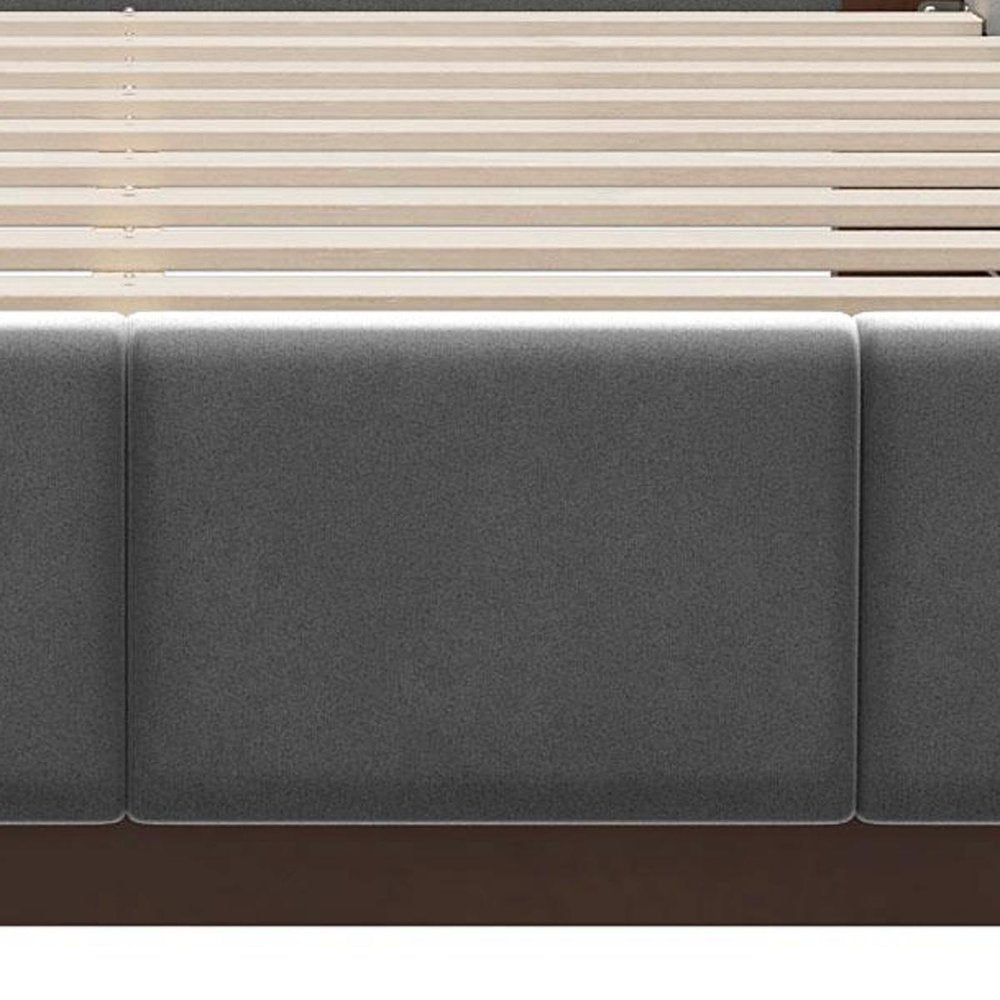Natural Solid Wood Queen Bed Frame